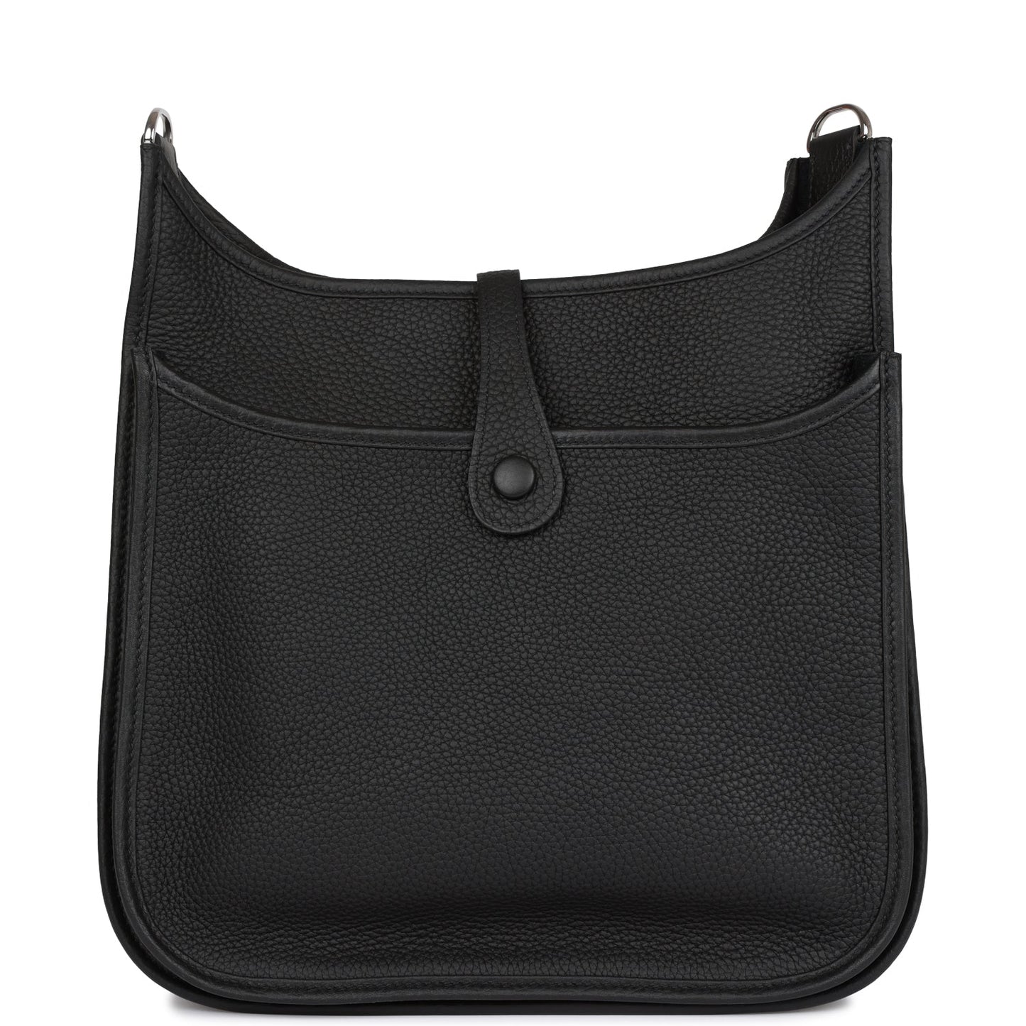 H Evelyne III PM Black Clemence Palladium Hardware