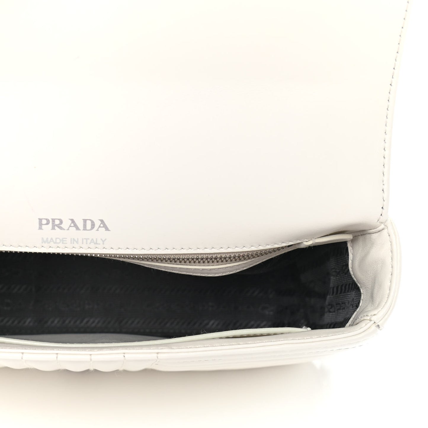 PP Medium Diagramme Bag in White