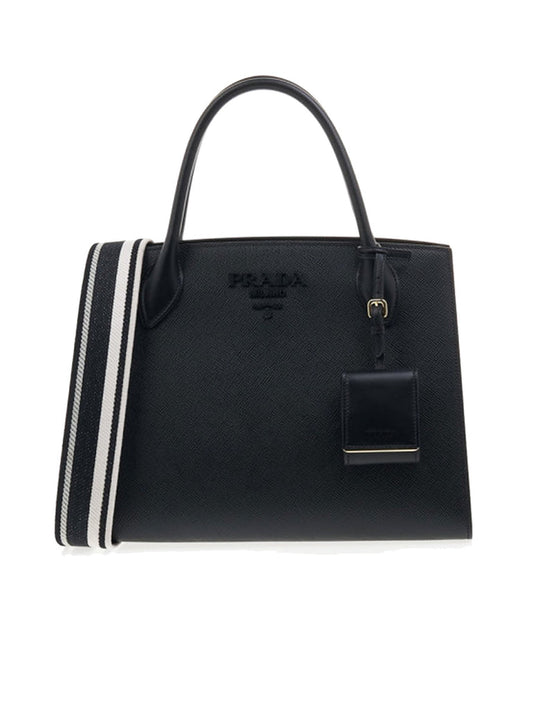 PP Monochrome Medium Saffiano Bag