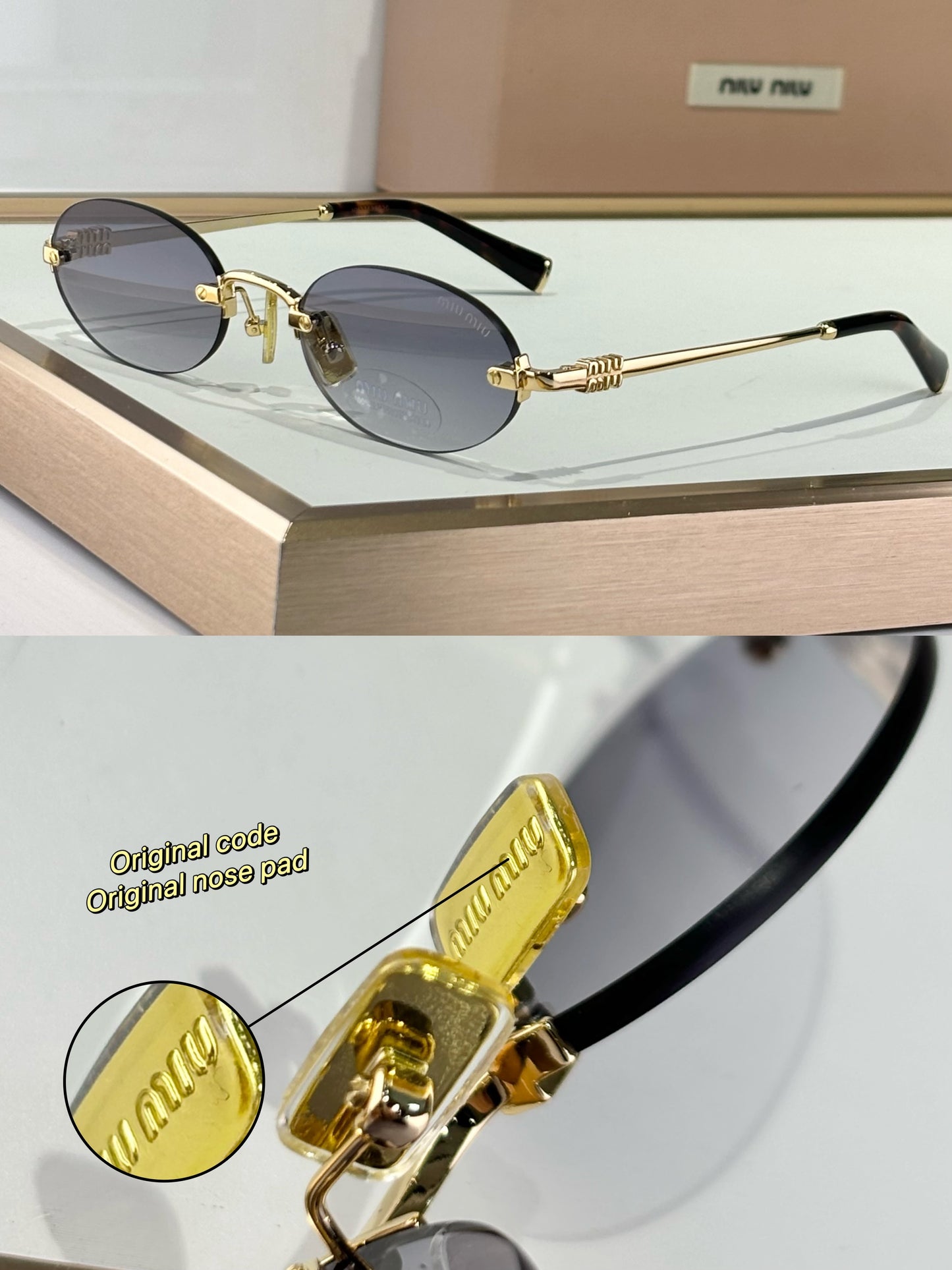 MIU MI* Eyewear SIZE: 53-20-140