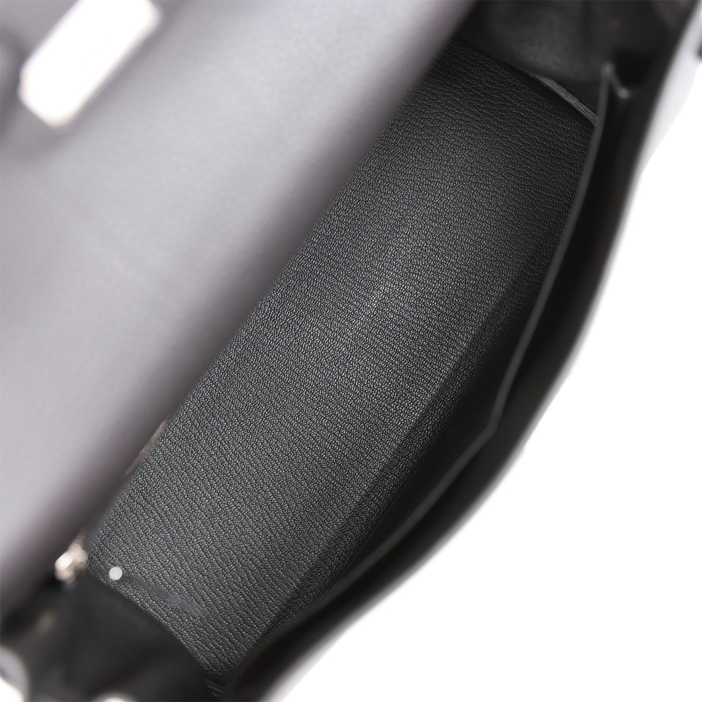 H Kelly Retourne 32cm Black Togo Palladium Hardware