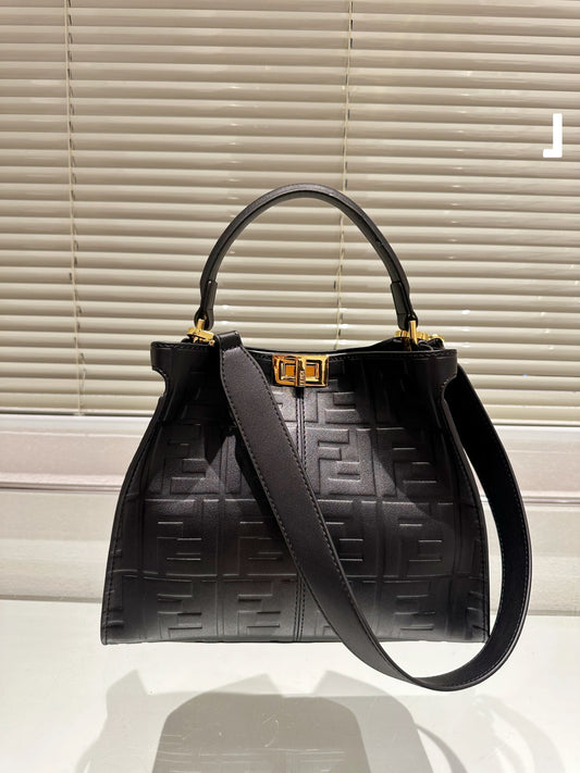 Fen new arrival PEEKABOO tote bag size; 30 * 25cm