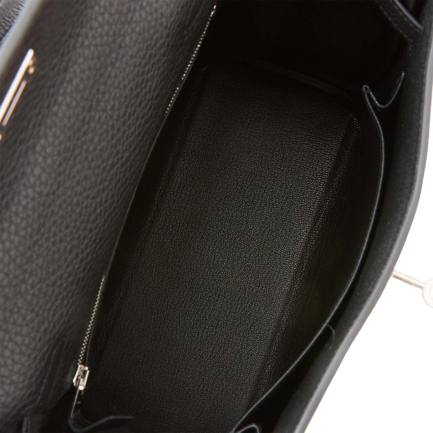 H Kelly Retourne 25 Black Togo Palladium Hardware