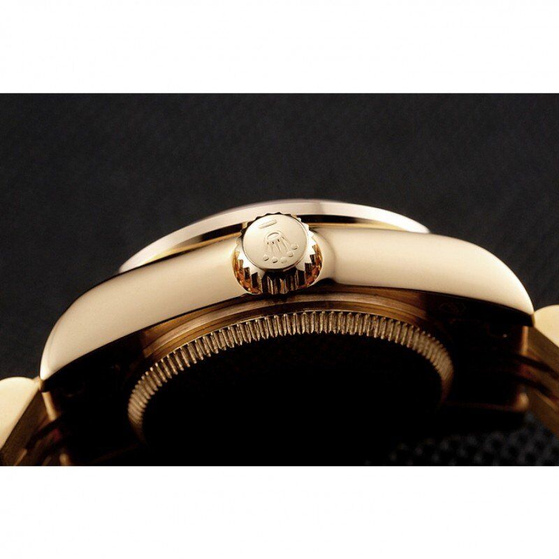 Swiss Rw Lady-Datejust Champagne Dial Diamond Bezel Gold Jubilee Bracelet 1454096