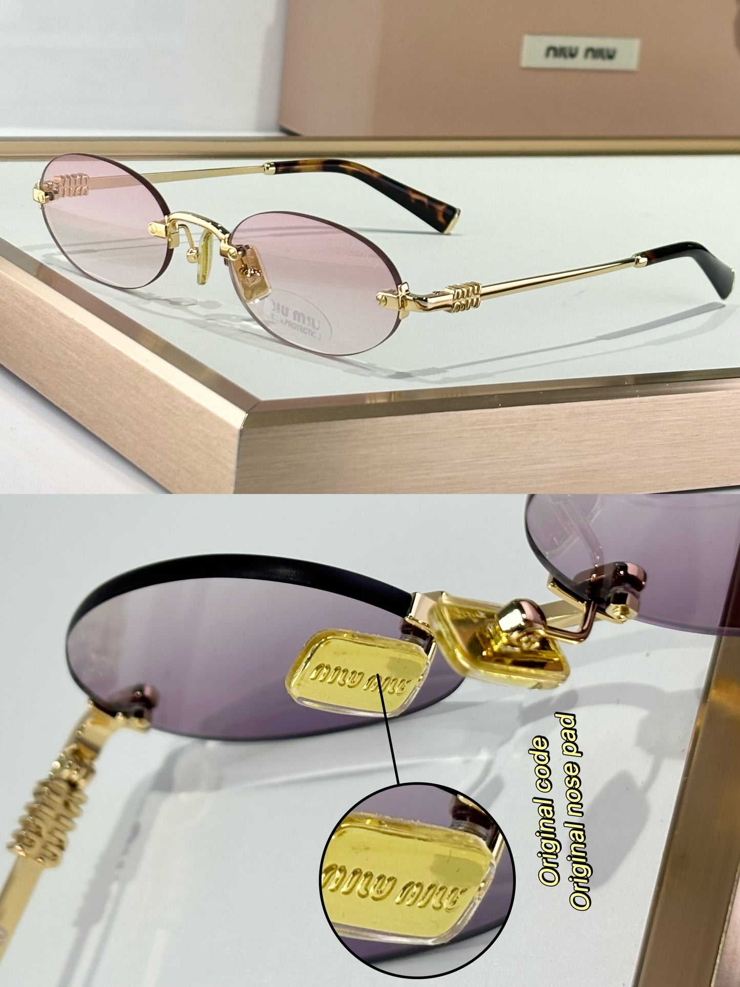 MIU MI* Eyewear SIZE: 53-20-140