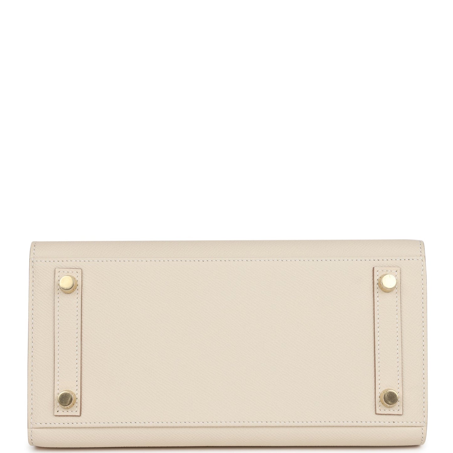 H Birkin Sellier 25 Craie Epsom Gold Hardware