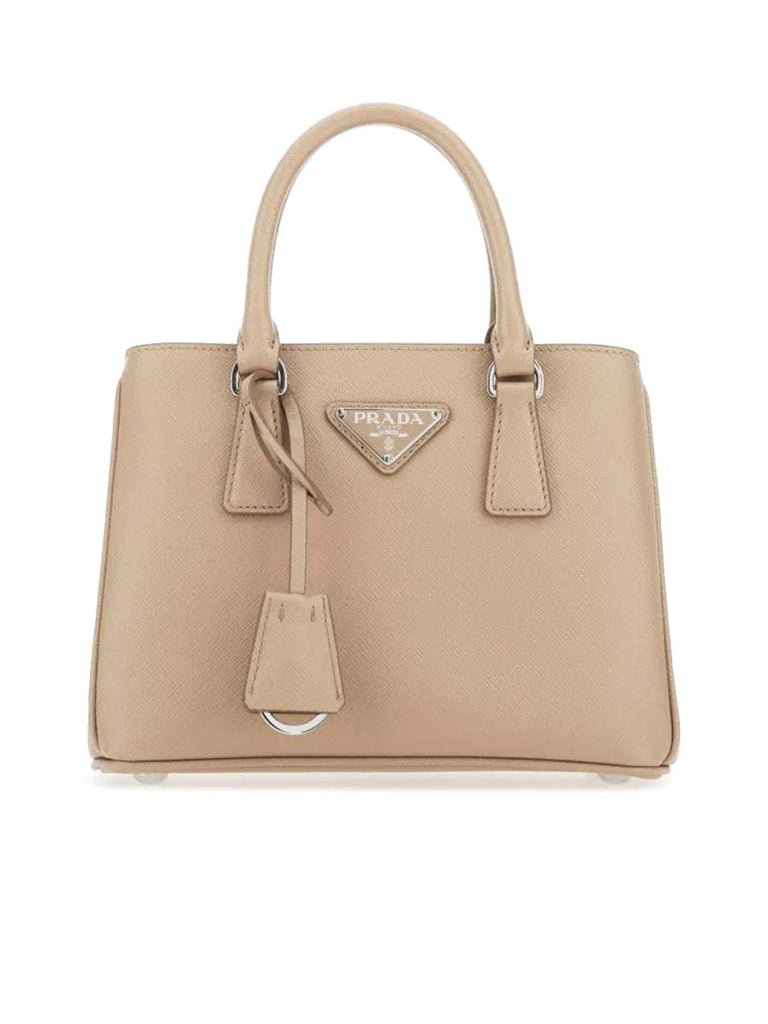 PP Galleria Saffiano Leather Mini Bag in Cameo Beige