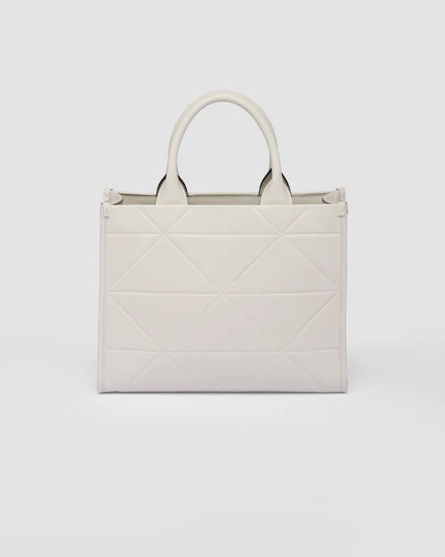 PP Small leather Symbole bag with topstitching