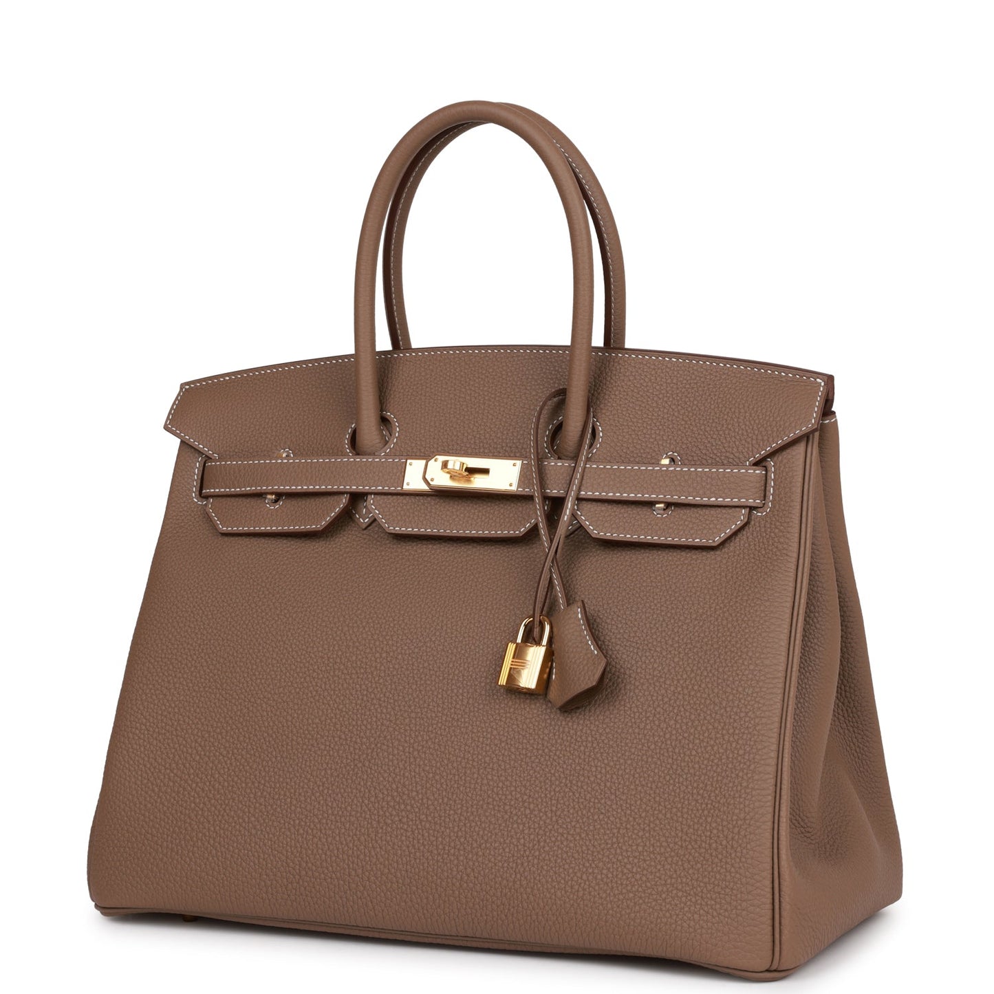H Birkin 35 Etoupe Togo Gold Hardware