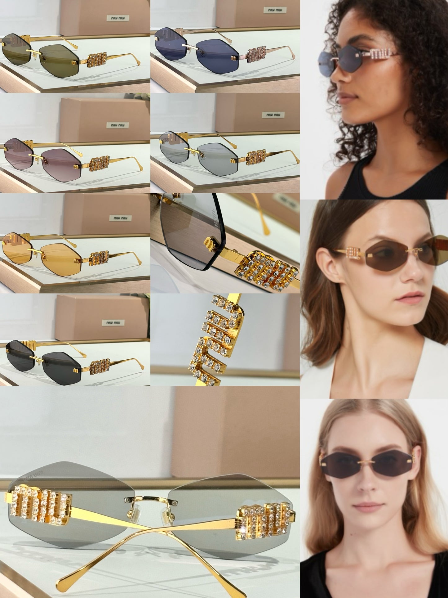 MIU MI* Eyewear SIZE: 60-18-140