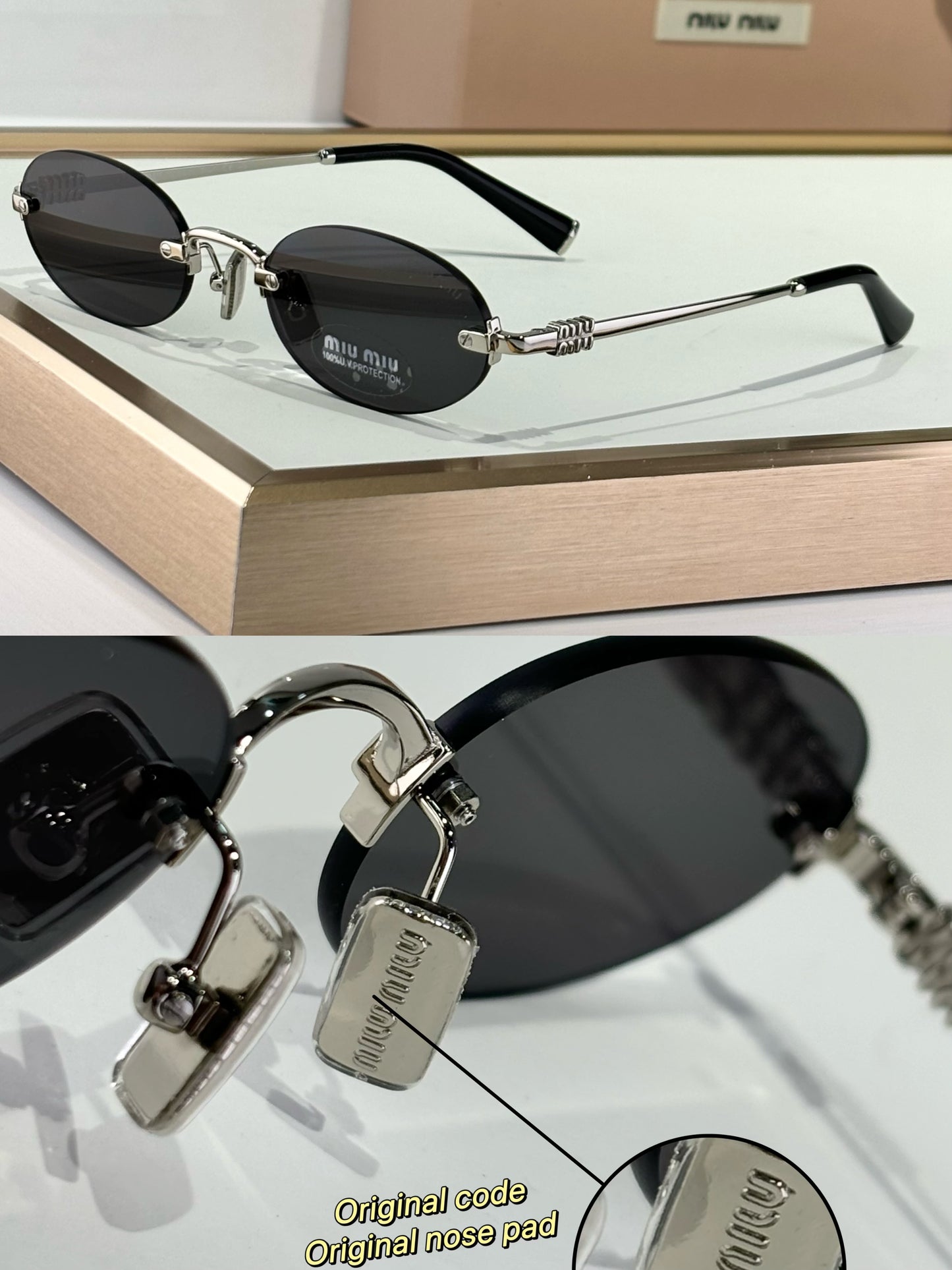 MIU MI* Eyewear SIZE: 53-20-140