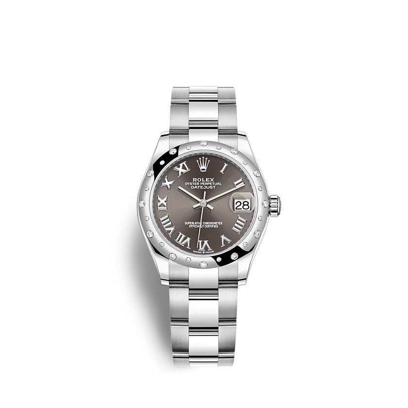 Rw Datejust 31mm 278344RBR Dark grey