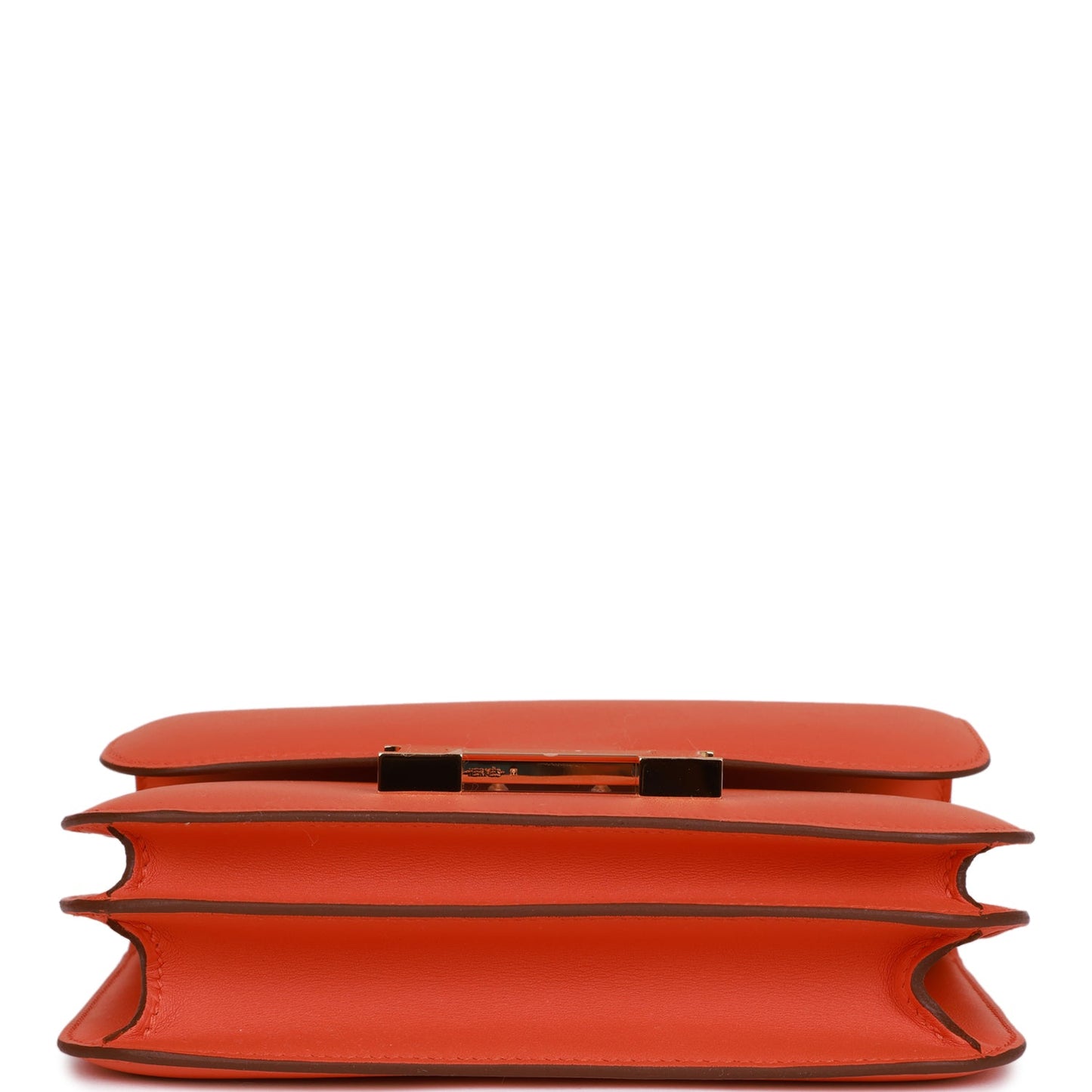 H Constance 18 Orange Swift Gold Hardware