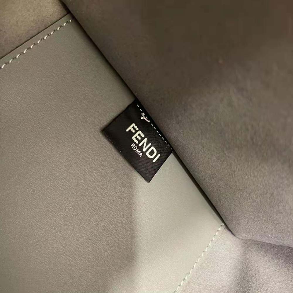 Fd Women Sunshine Medium Leather Shopper-Grey