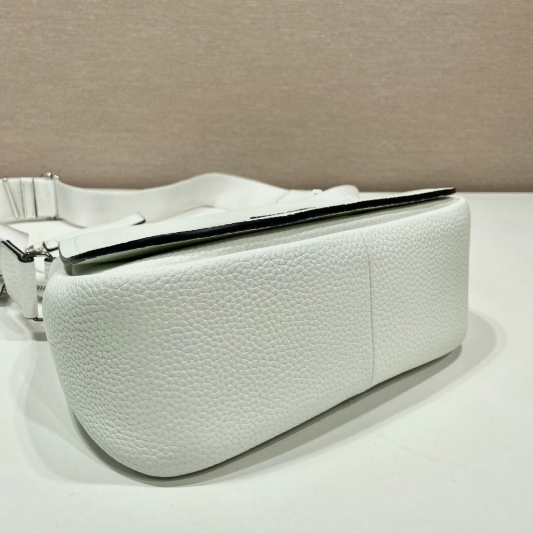 Pra Shoulder Bag White For Women, Women's Bags 8.6in/22cm