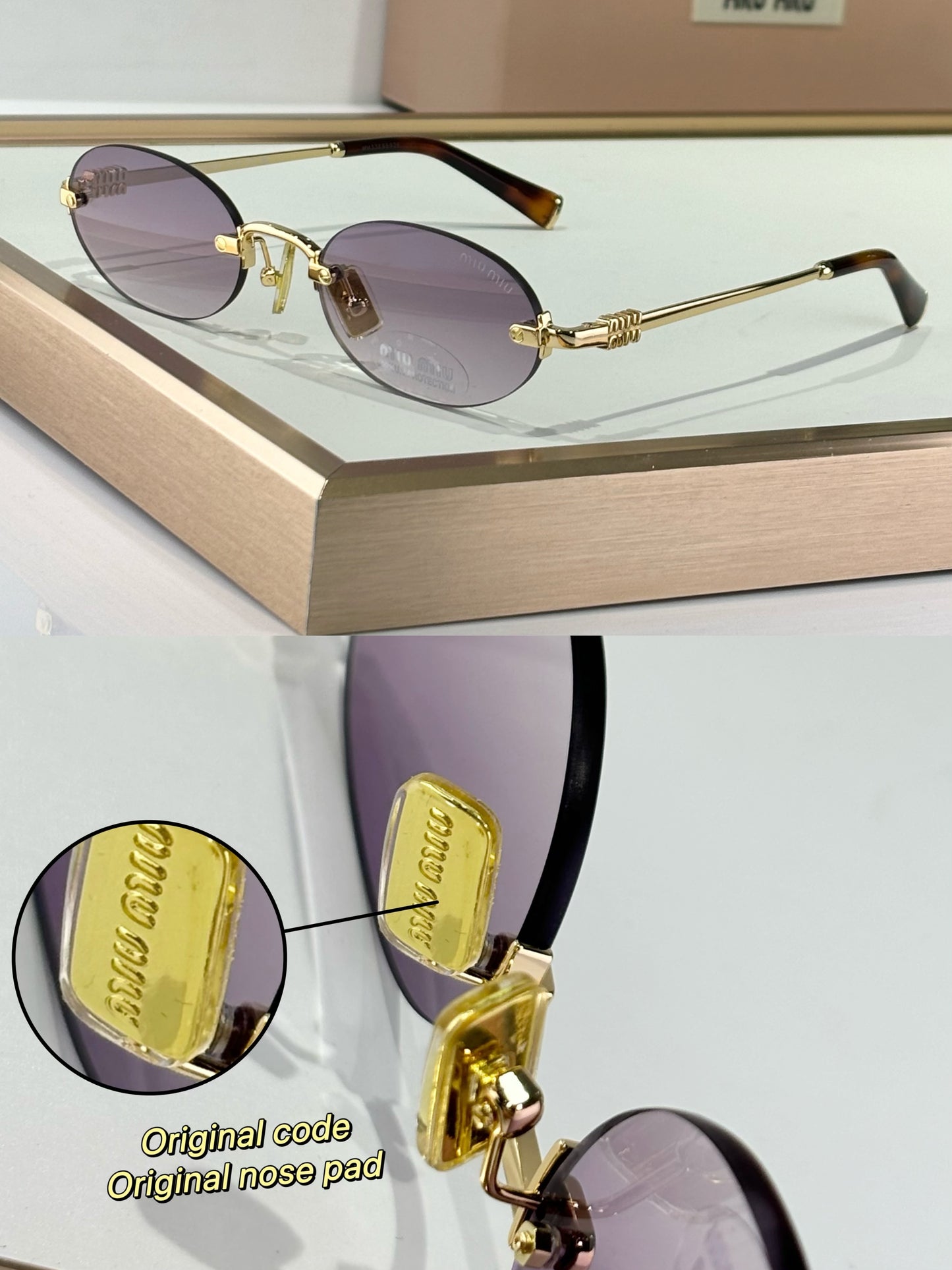 MIU MI* Eyewear SIZE: 53-20-140