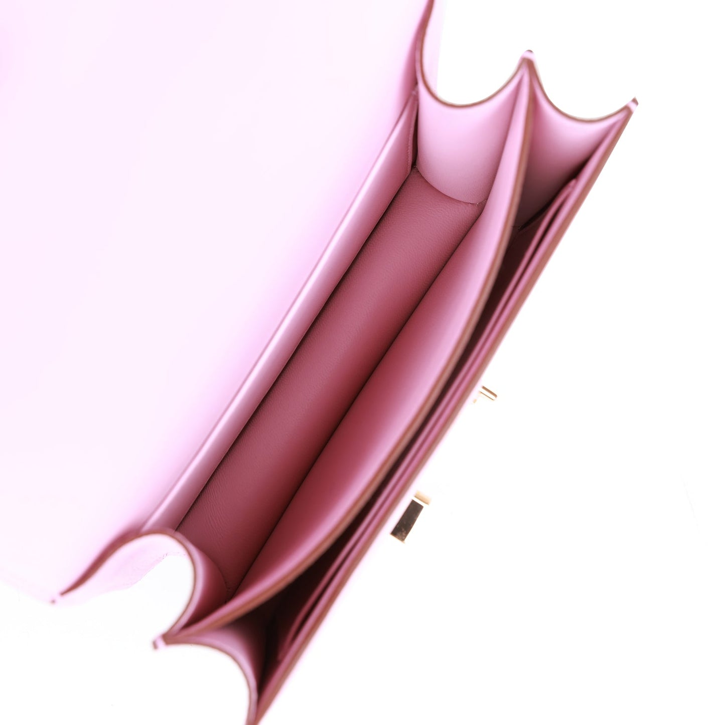 H Constance 18 Mauve Syestre Epsom Rose Gold Hardware