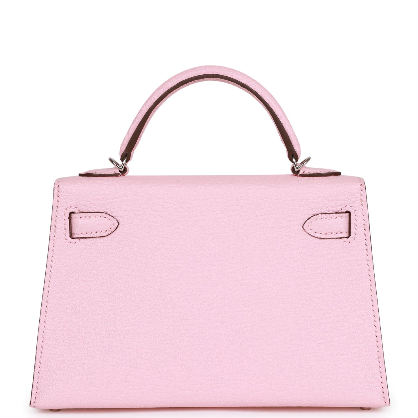 H Kelly Sellier 20 Rose Sakura Chevre Palladium Hardware