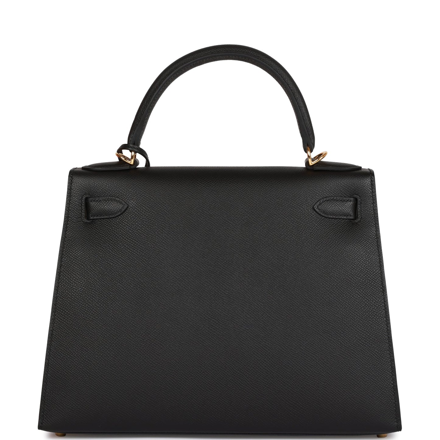H Kelly Sellier 28 Black Epsom Gold Hardware