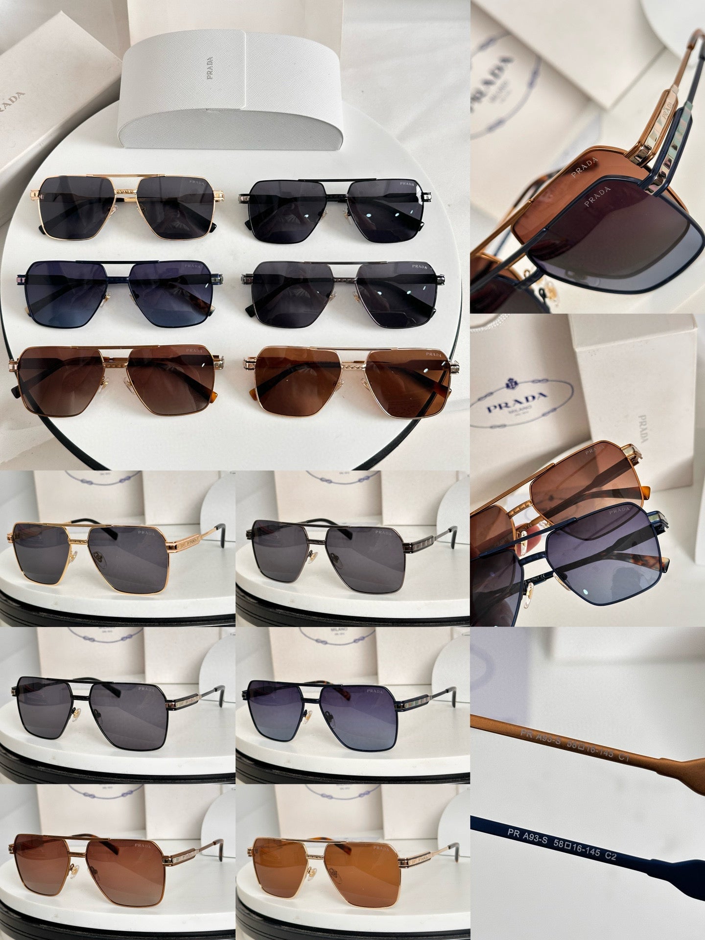 PRA Eyewear SIZE: 58-16-145