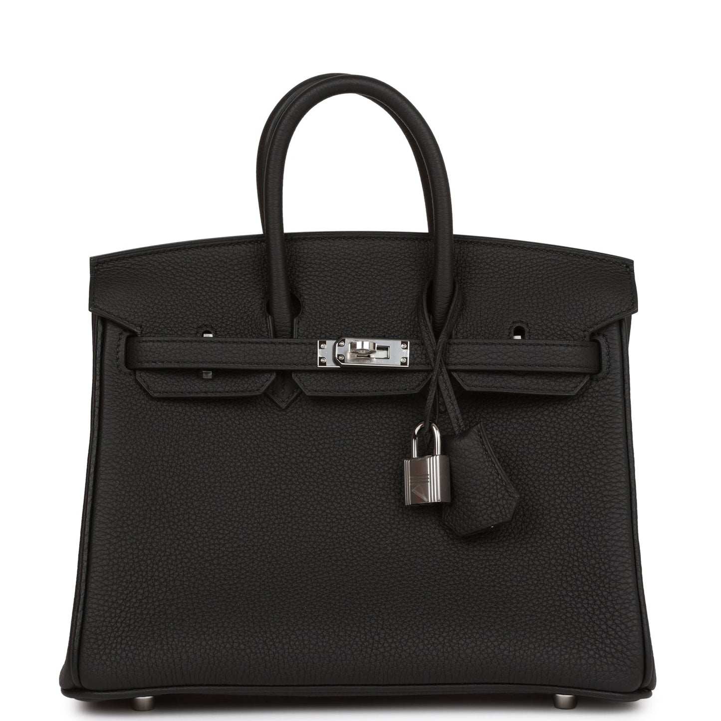 H Birkin 25 Black Togo Palladium Hardware