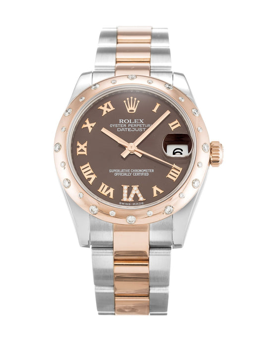 Rw Datejust Lady Chocolate Diamond Dial 178341