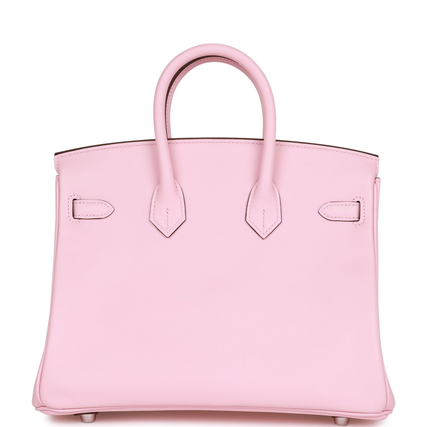H Birkin 25 Rose Sakura Swift Palladium Hardware