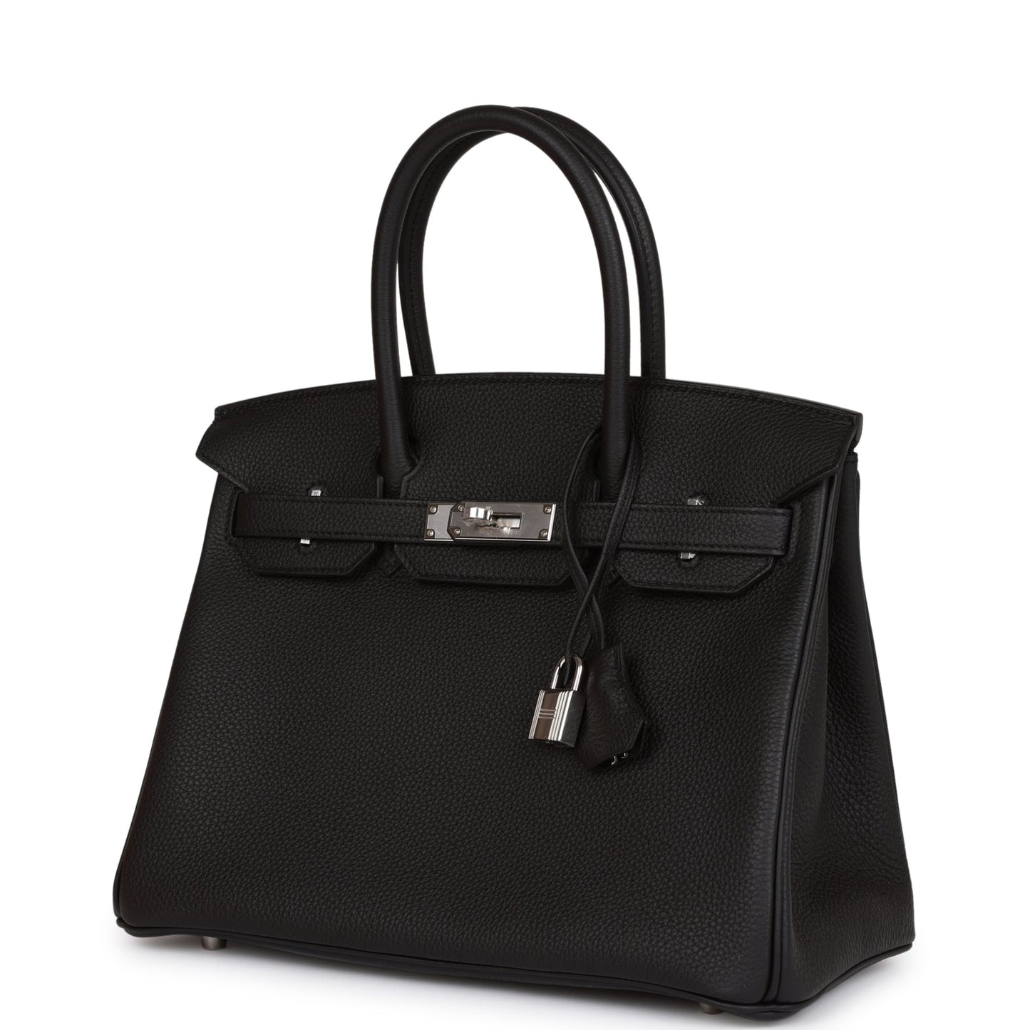 H Birkin 30 Black Togo Palladium Hardware