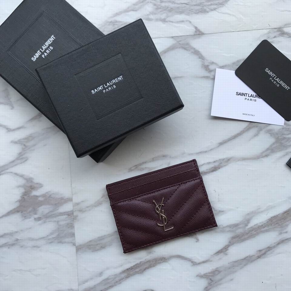 Y wallet apricot red Claret 16