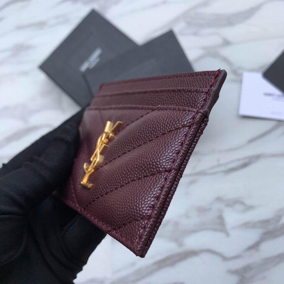Y wallet apricot red Claret 16