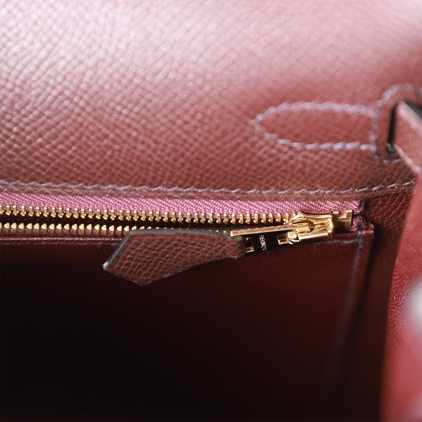 H Kelly Sellier 25 Rouge Sellier Epsom Gold Hardware