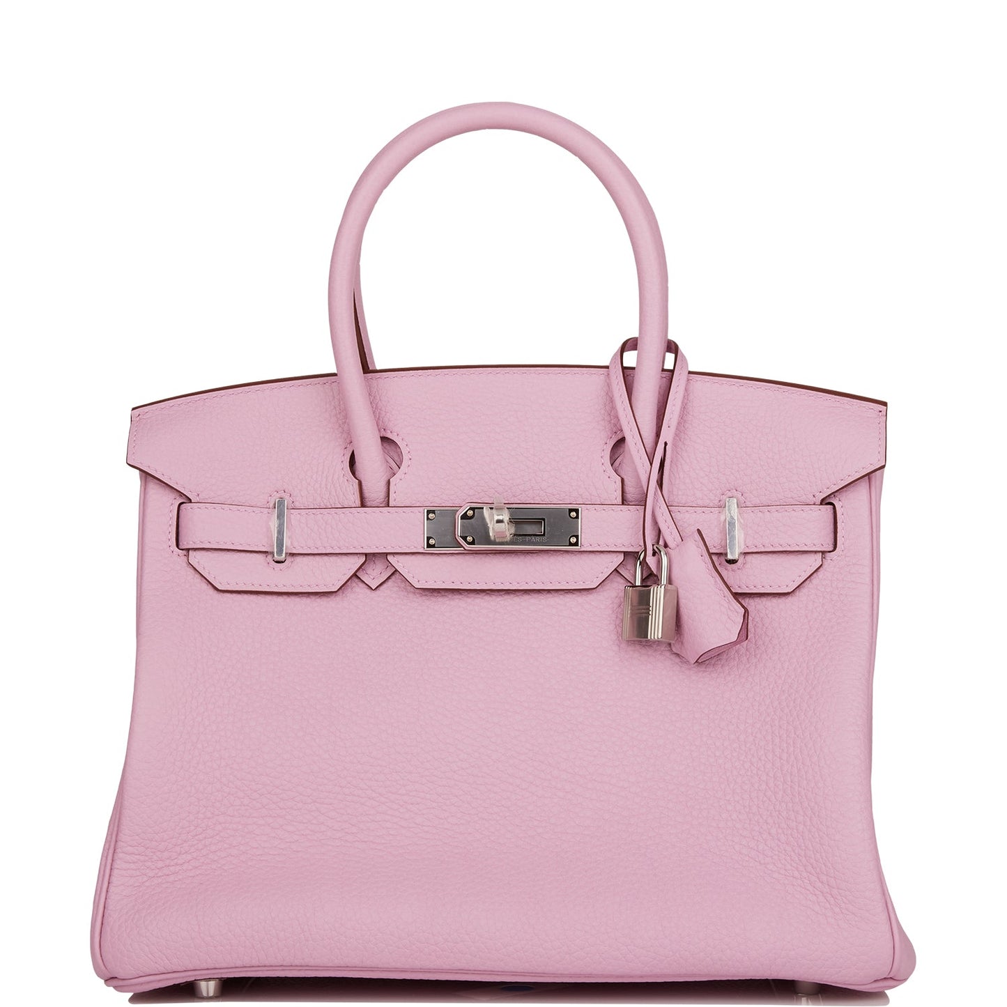 H Birkin 30 Mauve Syestre Clemence Palladium Hardware