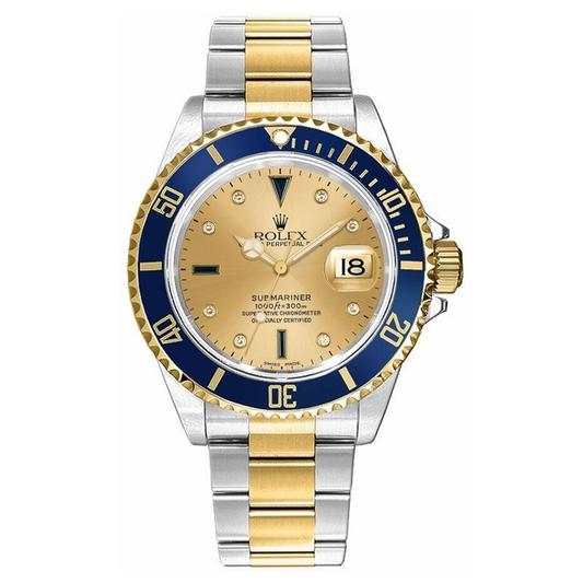 RLX Submariner Date Serti Dial Men's Watch 16613