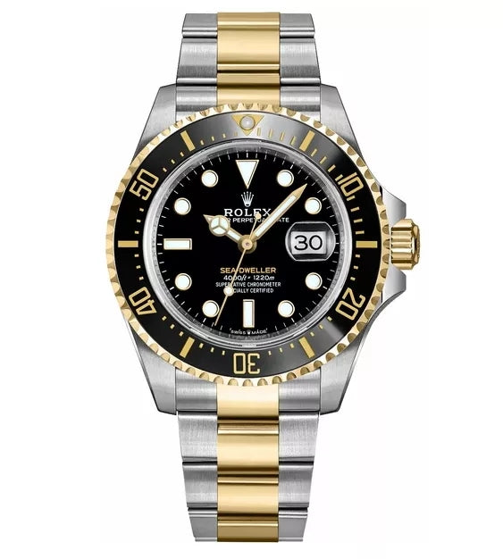Sea-Dweller Gold & Oystersteel Men's Watch M126603-0001
