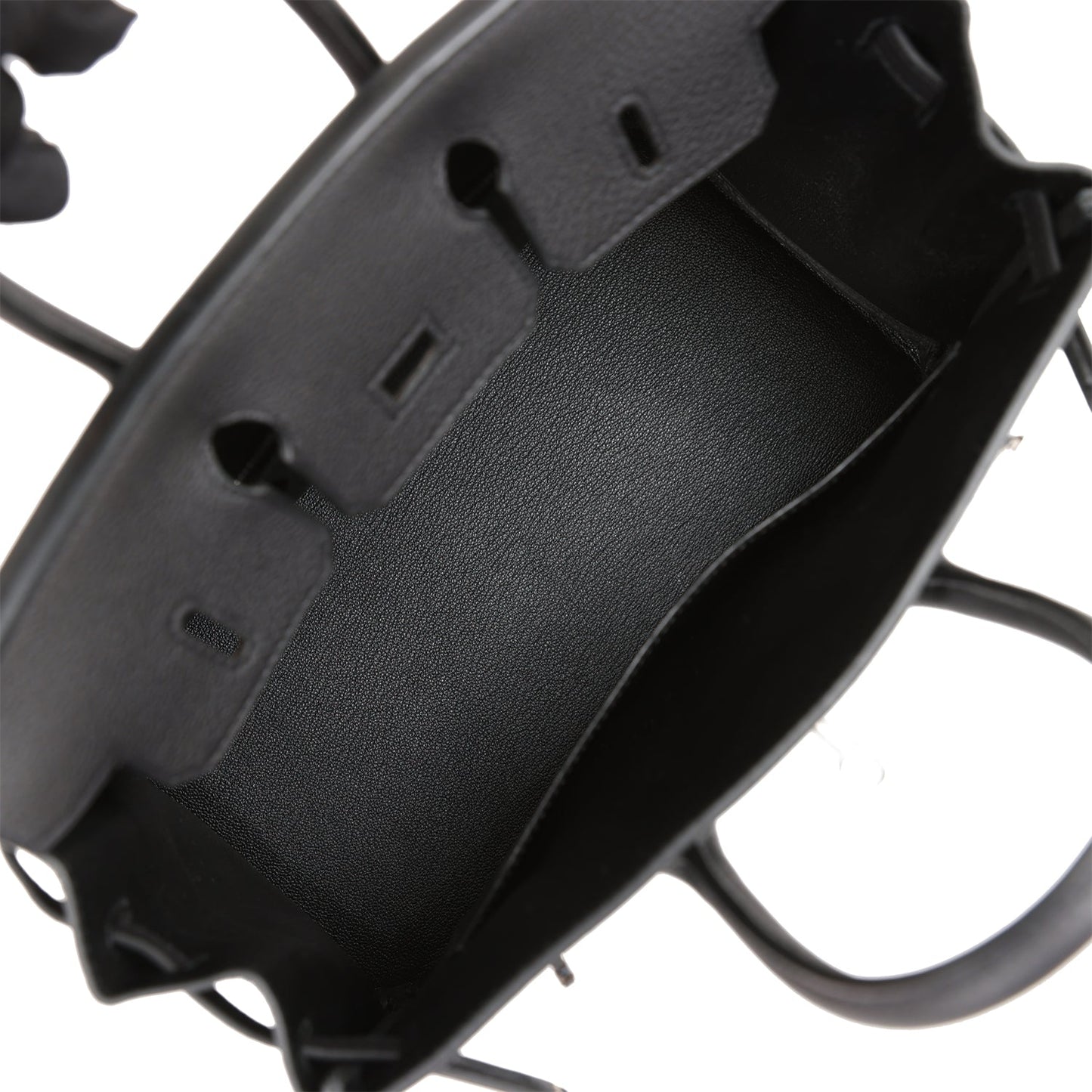 H Birkin 25 Black Togo Palladium Hardware