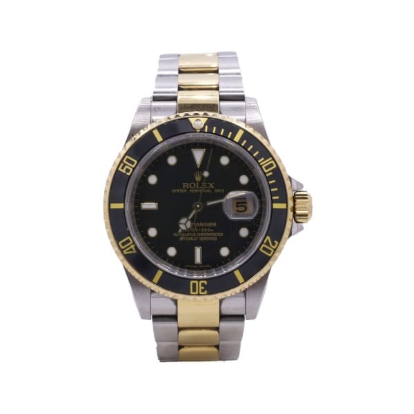 Rlx Submariner Black Index Dial Oyster Bracelet Mens Watch 116613LN