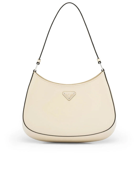 PP Cleo Brushed Leather Shoulder Bag in Desert