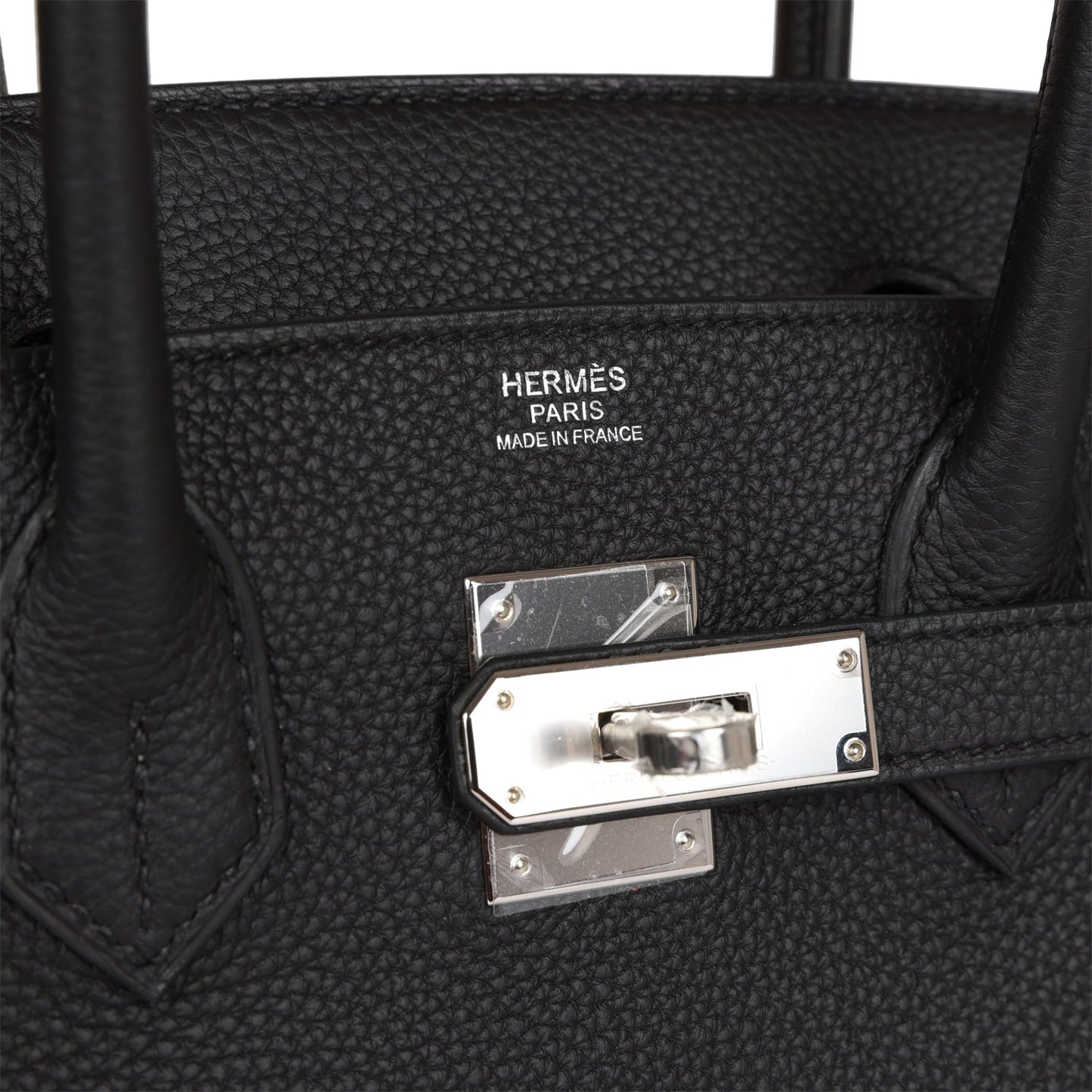 H Birkin 30 Black Togo Palladium Hardware
