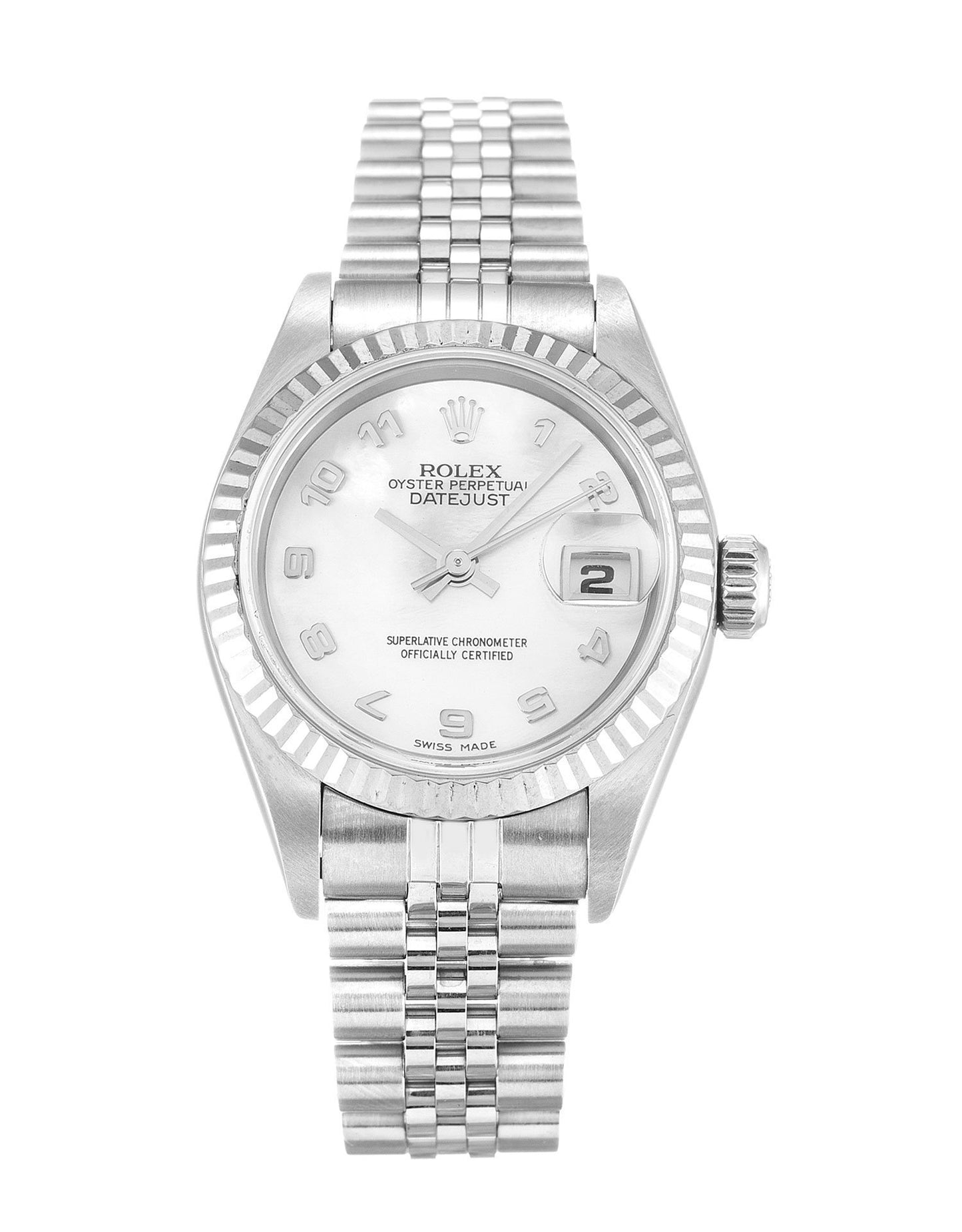 Rw Datejust Lady White Dial 79174