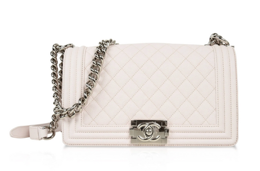 BOY CC HANDBAG CAVIAR LEATHER 25 CM