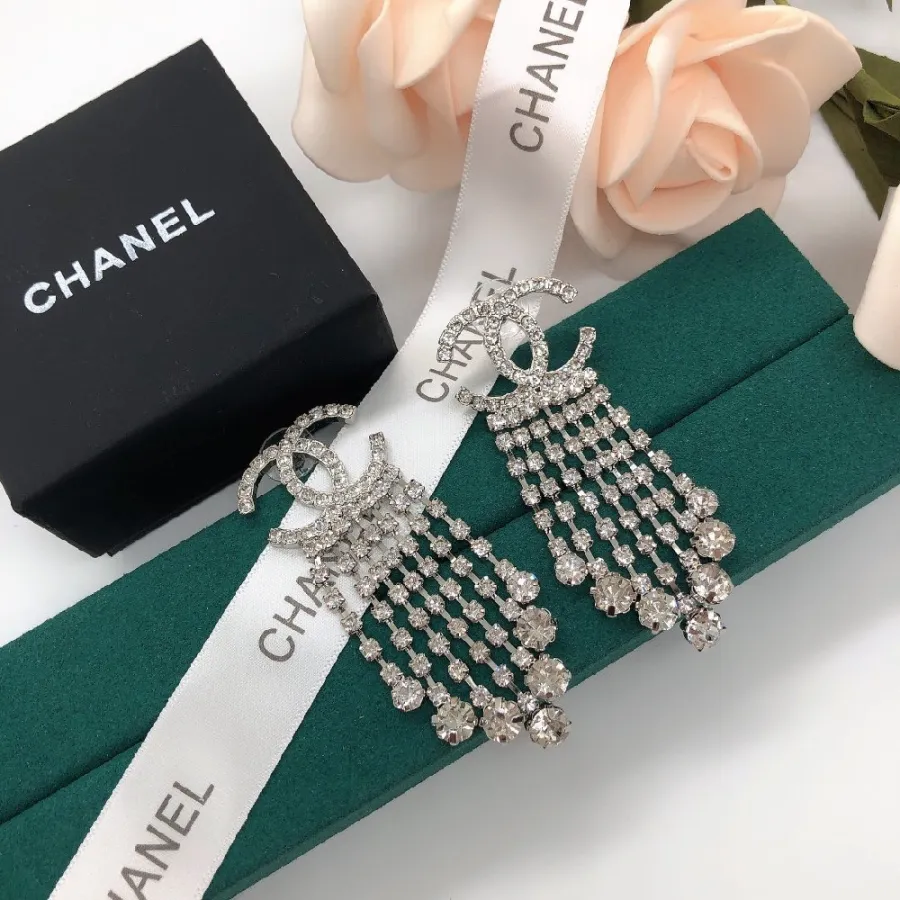 CC TRENDY TASSEL LONG EARRINGS