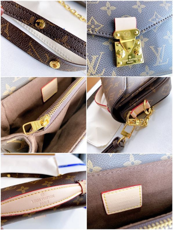 LOUIS POCHETTE MÉTIS EAST WEST bag size : 21.5*13.5*6cm