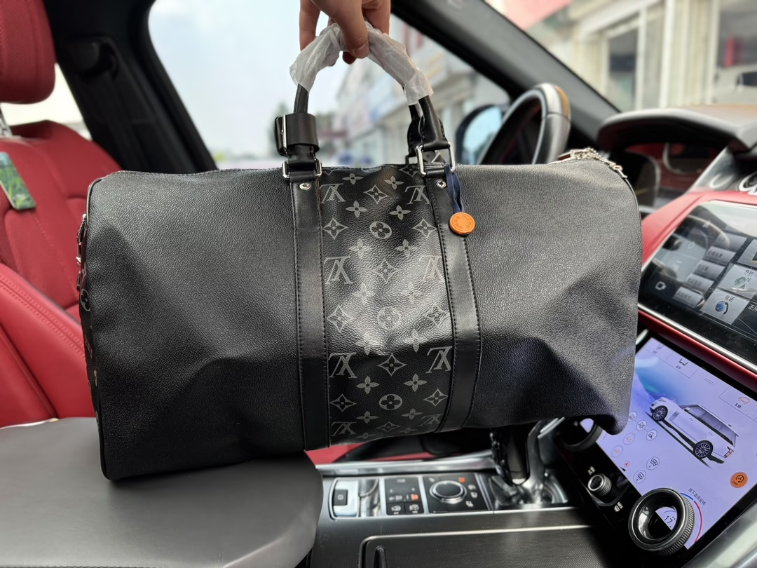 Louis new arrival M53763 keepallBandoulière 50 bag size: 50*23*29 cm