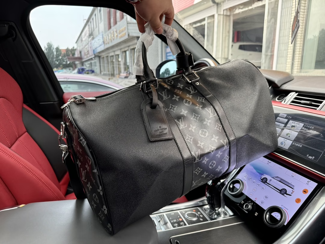 Louis new arrival M53763 keepallBandoulière 50 bag size: 50*23*29 cm