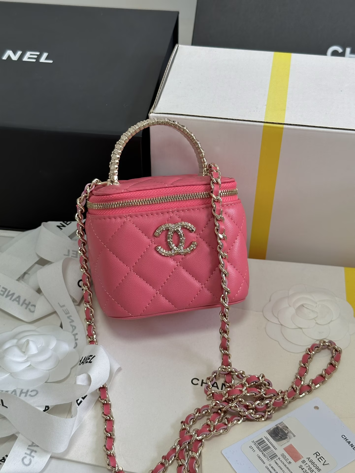 Cc new arrival 24B bucket bag pink