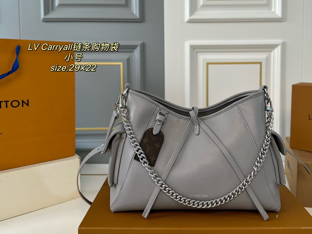 Louis new arrival Dark cargo carryall bag size: 29*22 cm