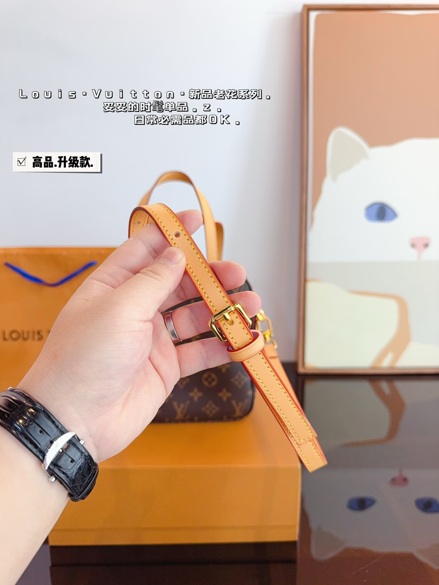 Louis new arrival vintage vivian bag size:21*9*21 cm