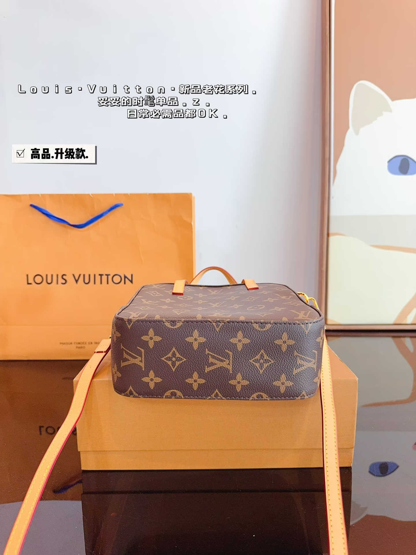 Louis new arrival vintage vivian bag size:21*9*21 cm