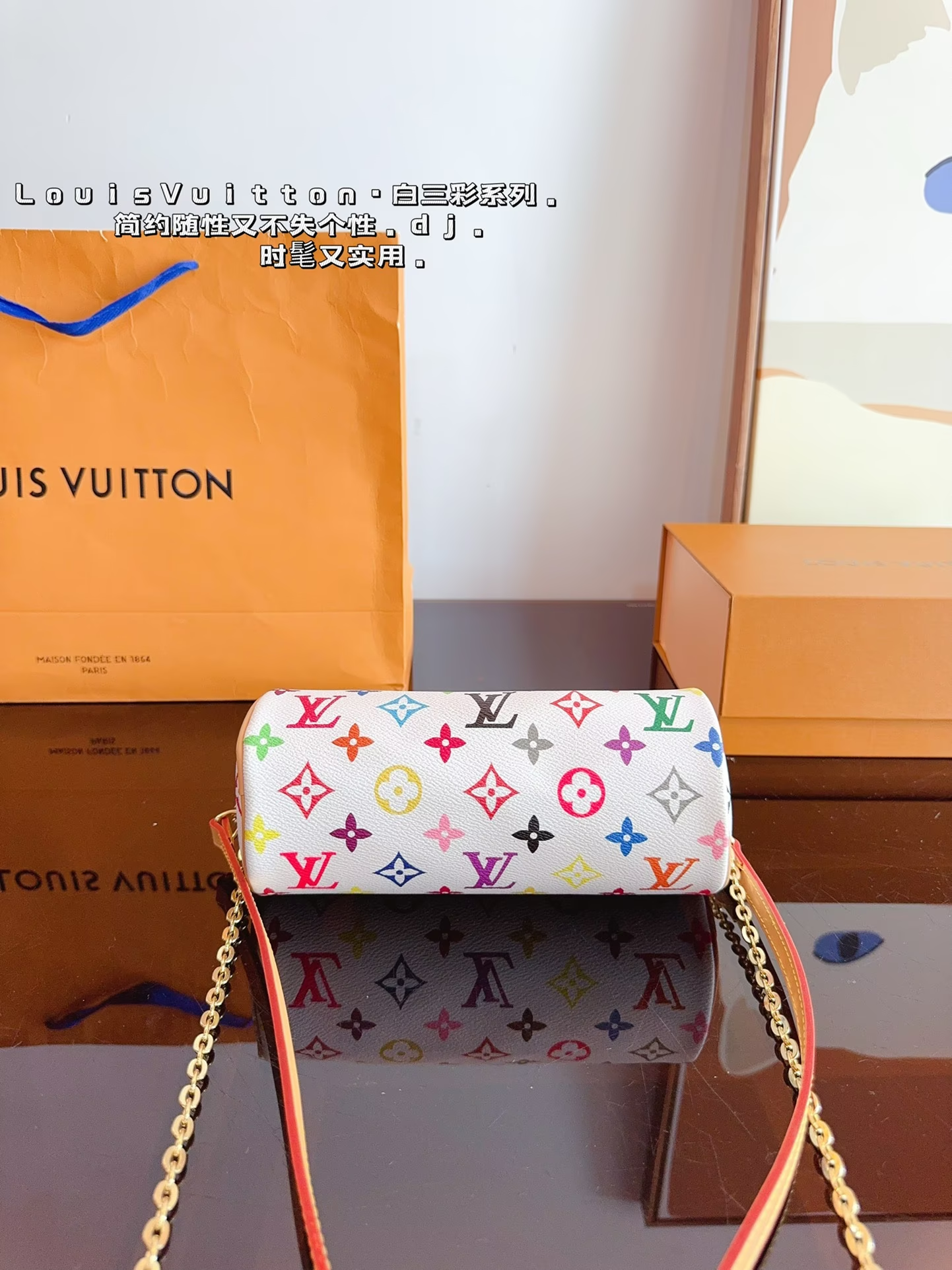 Louis new arrival Vitage bag size: 21*9*9 cm
