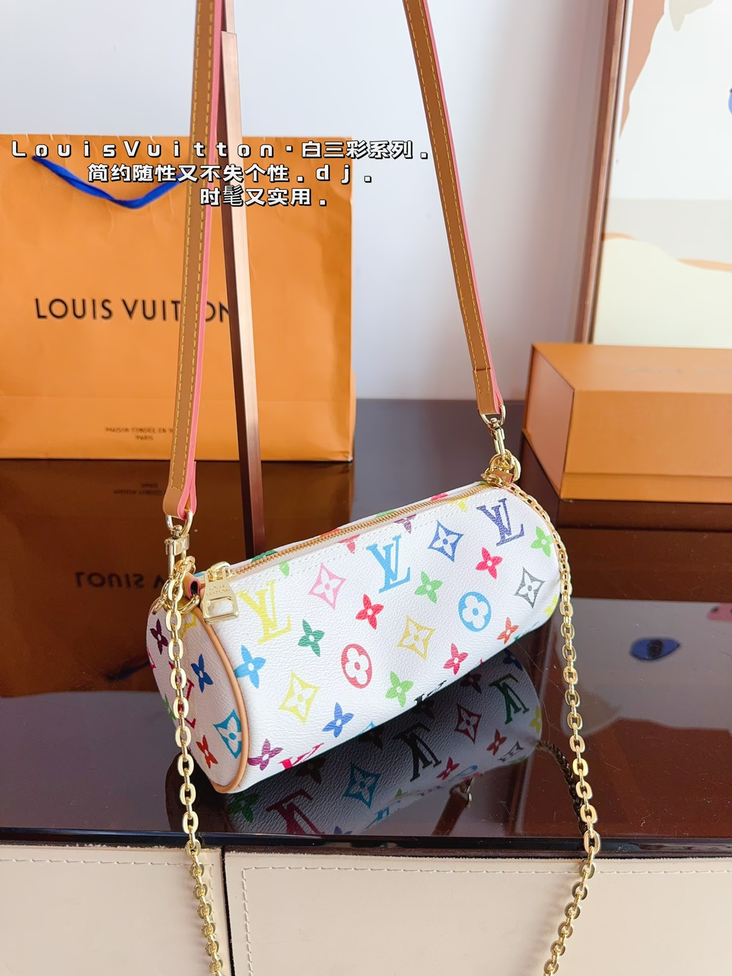 Louis new arrival Vitage bag size: 21*9*9 cm
